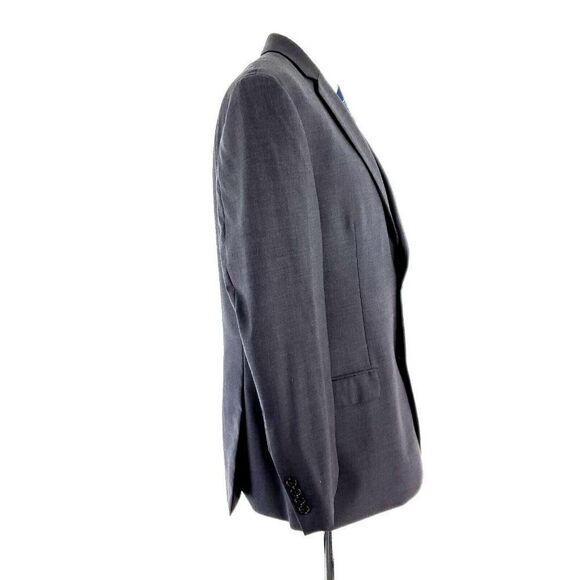 Joseph Abboud Wool 2 Button Blazer 40R Or Slim Fit 42R Gray - Picture 6 of 10